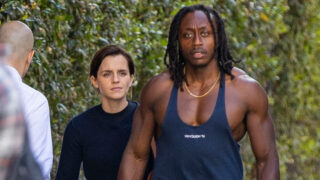 Emma Watsonová s trenérem