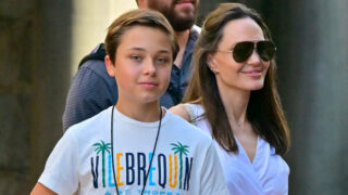 Angelina Jolieová se synem