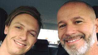 Honza Musil (vlevo) s partnerem Jakubem