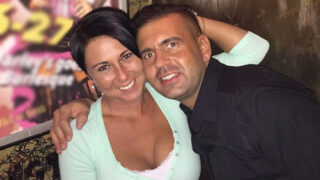 Radek Kašpárek s manželkou