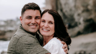 Nancy Haucková se synem