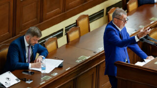 Vír Rakušan a Andrej Babiš