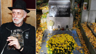 Karel Černoch / Hrob zpěváka