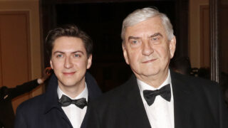 Miroslav Donutil se synem