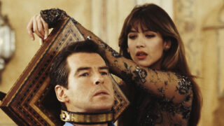 Sophie Marceauová a Pierce Brendan Brosnan
