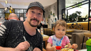 Bohuš Matuš s dcerou Natálií