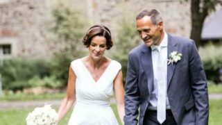 Pavel Zuna s novomanželkou Danou