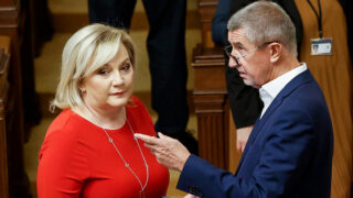 Alena Schillerová a Andrej Babiš