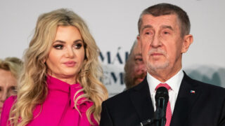 Monika Babišová s manželem Andrejem Babišem