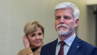 Petr Pavel s manželkou