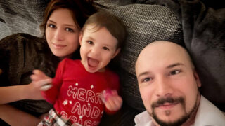 Bohuš Matuš s rodinou