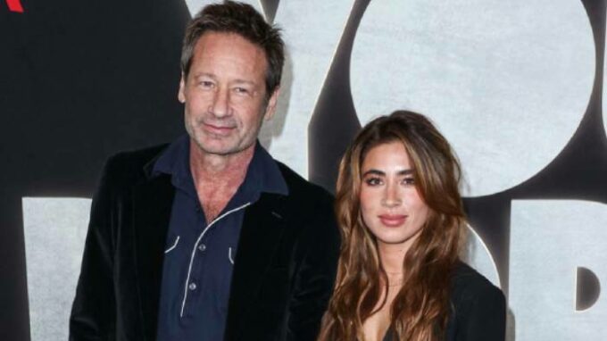 David Duchovny s přítelkyní Monique Pendleberry