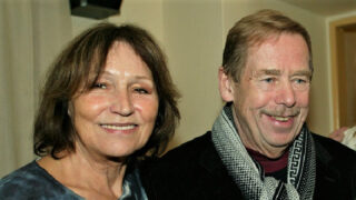 Marta Kubišová a Václav Havel