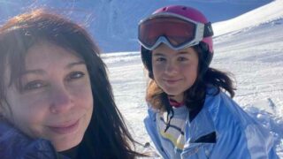 Nela Boudová s dcerou Alexandrou