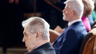 Miloš Zeman a Petr Pavel