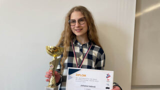 Mistryní republiky v psaní na klávesnici se stala Johana Valová