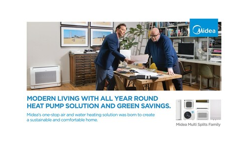 Společnost Midea představuje nejnovější multisplit systémy