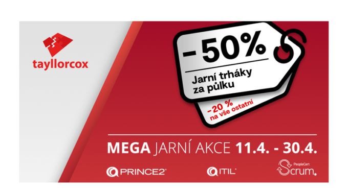 Jarní trháky se slevou 50%