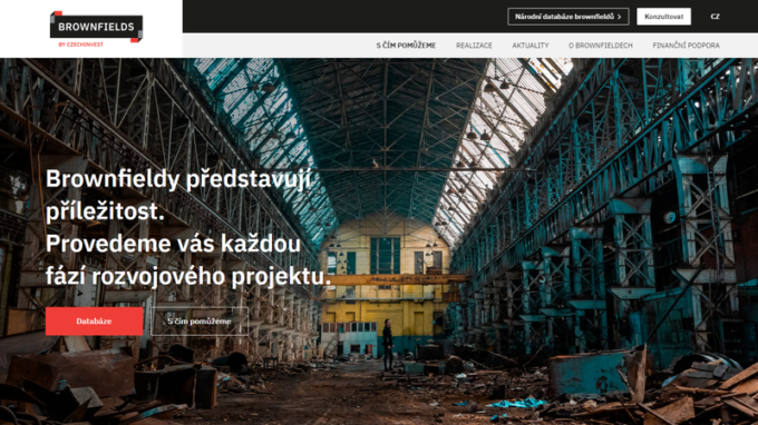 MPO a CzechInvest spustily nový web o brownfieldech v České republice