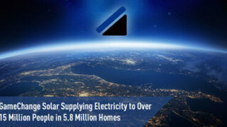 GameChange Solar dodává elektřinu více než 15 milionům lidí v 5,8 milionu domácností