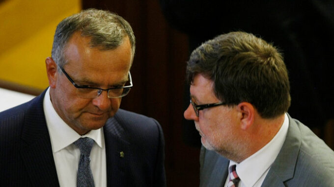 Miroslav Kalousek a Zbyněk Stanjura