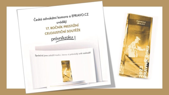 Živě: Rodina držitelů titulu Právník roku se rozroste o 8 jmen