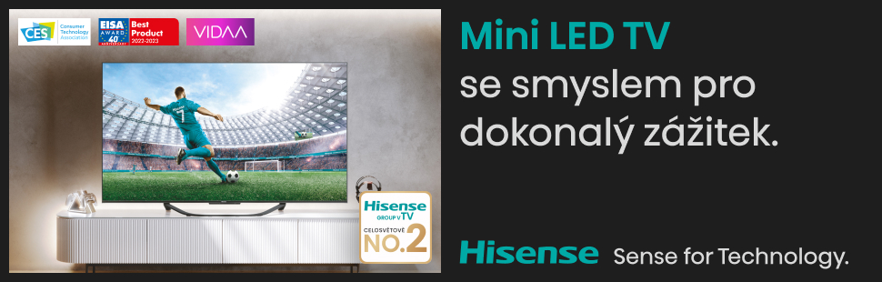 Hisense spouští novou kampaň Sense for Technology