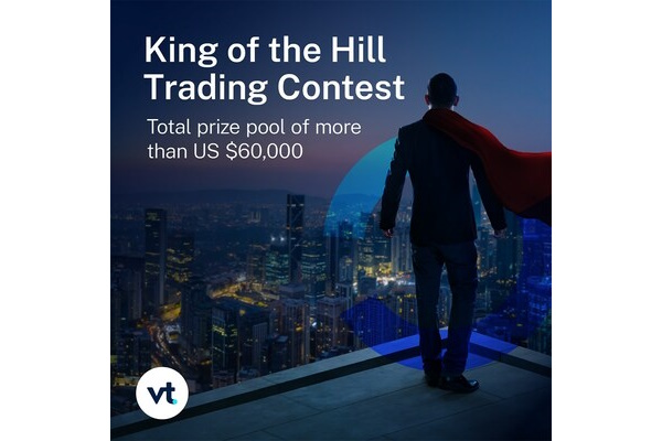VT Markets spouští obchodovací soutěž King of the Hill s výherním fondem přes 60.000 dolarů