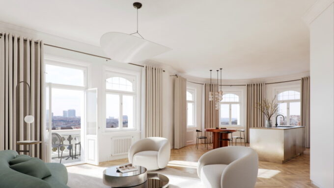 Rezidence Norská je v realizační fázi, byty exkluzivně nabízí realitní společnost LEXXUS NORTON