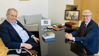 Miloš Zeman a Karel Havlíček