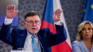 Zbyněk Stanjura a Danuše Nerudová