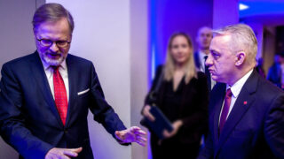 Petr Fiala a Josef Středula