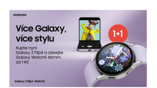 Rozšiřte své možnosti s hodinkami Galaxy Watch5. Teď za korunu k nákupu skládacího telefonu