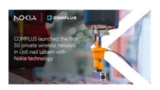 COMPLUS spustil první privátní bezdrátovou síť 5G v Ústí nad Labem založenou na technologii NOKIA
