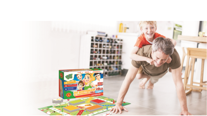 Edice pohybových her od PEXI: Užij si SPORT & FUN doma i venku