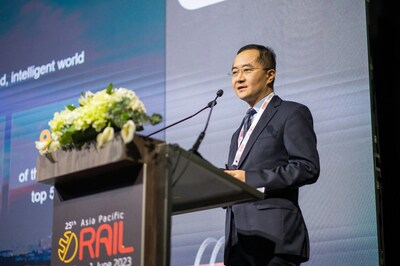 Společnost Huawei představila chytrá řešení pro železnice budoucnosti na akci Asia Pacific Rail 2023