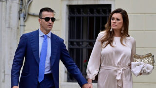 Alena Šeredová a Alessandro Nasi