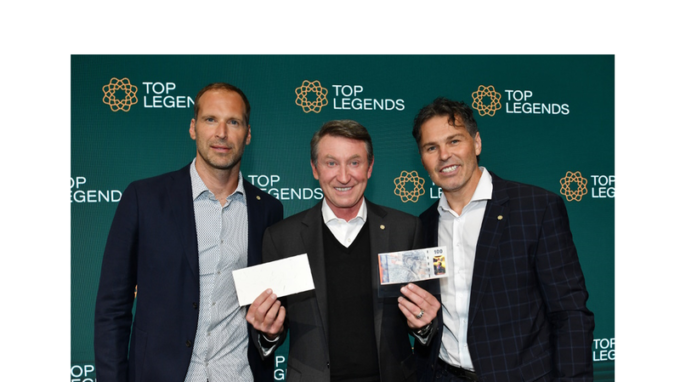 Jágr, Gretzky a Petr Čech představili v Las Vegas nový projekt