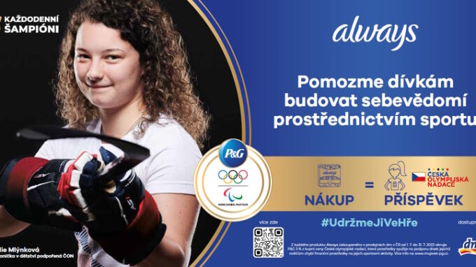 Mnoho dívek ztrácí v dospívání zájem o sport a trpí nízkým sebevědomím. Značka Always chce udržet dívky ve hře