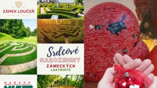 Srdcové narozeniny zámeckých labyrintů