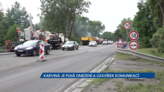 Karviná je přes prázdniny plná omezení a uzavírek komunikací