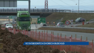 Ve Svobodných Dvorech bude klid, ŘSD staví protihlukové stěny na D11, na místě je snížená rychlost