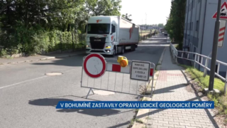 Geologické poměry zkomplikovaly stavební práce v Lidické ulici v Bohumíně