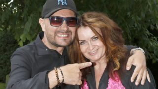 Petra Řehořková s manželem