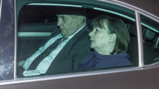 Miloš Zeman s manželkou