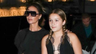 Victoria Beckhamová s dcerou