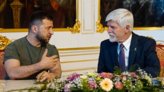 Volodymyr Zelenskyj a Petr Pavel
