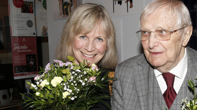 Jitka Molavcová a Jiří Suchý