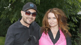 Petra Řehořková s manželem