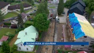 Železná Ruda je uzavřená, objížďka pro nákladní vozy může být až desítky kilometrů dlouhá